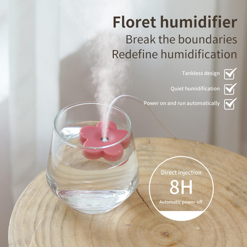 USB Mini Humidifier for Small Spaces – Portable & Quiet Air Moisturizer