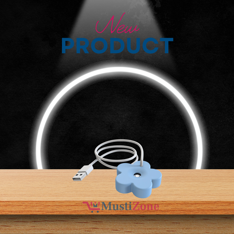 USB Mini Humidifier for Small Spaces – Portable & Quiet Air Moisturizer