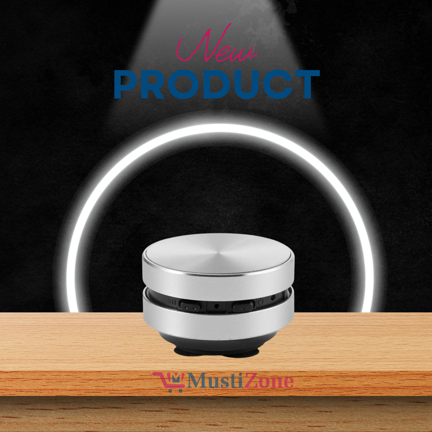 Bone Conduction Wireless Bluetooth Speaker – Magnetic Portable Mini Sound Booster