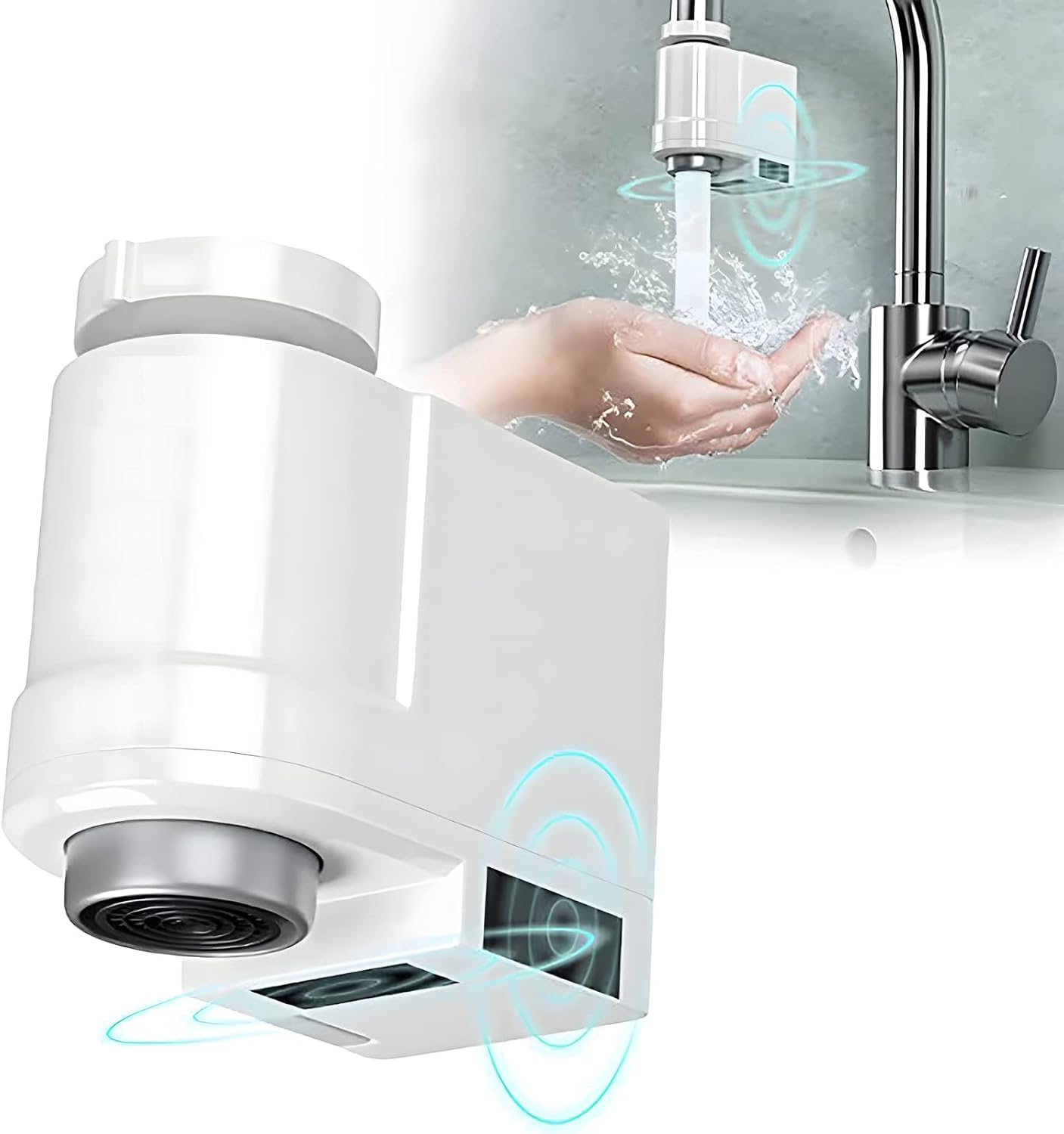 Smart Sensor Faucet Adapter – Automatic Water Saver Tap Extension