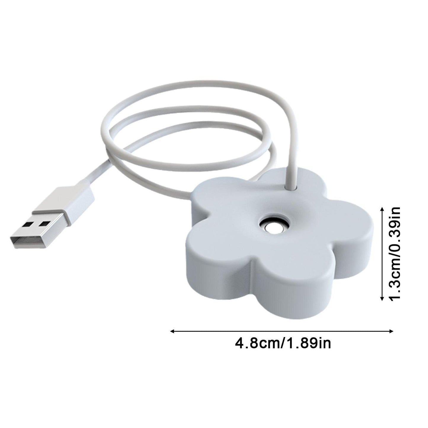 USB Mini Humidifier for Small Spaces – Portable & Quiet Air Moisturizer