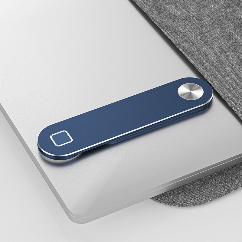 Magnetic Laptop Side Mount – Dual Screen Setup for Phones & Tablets