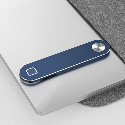 Magnetic Laptop Side Mount – Dual Screen Setup for Phones & Tablets