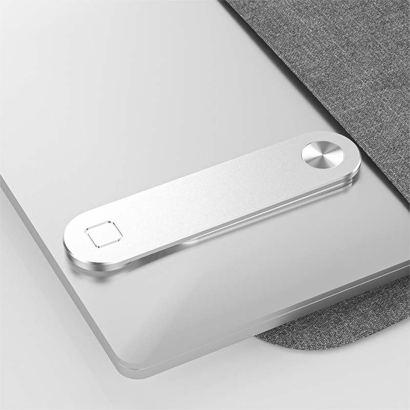 Magnetic Laptop Side Mount – Dual Screen Setup for Phones & Tablets