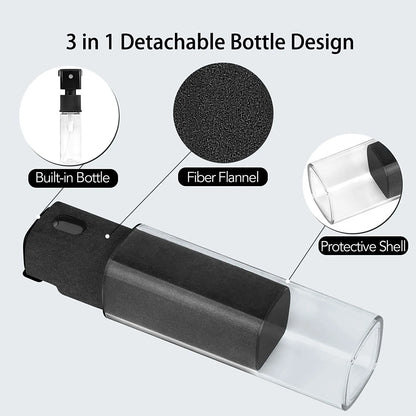 Ultimate 2-in-1 Screen Cleaner Spray with Microfiber Wipe