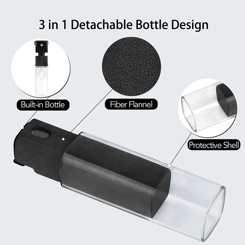 Ultimate 2-in-1 Screen Cleaner Spray with Microfiber Wipe