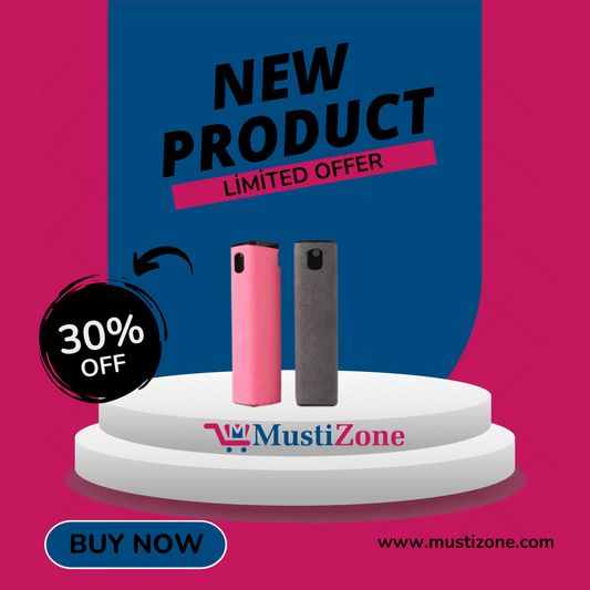 Ultimate 2-in-1 Screen Cleaner Spray with Microfiber Wipe