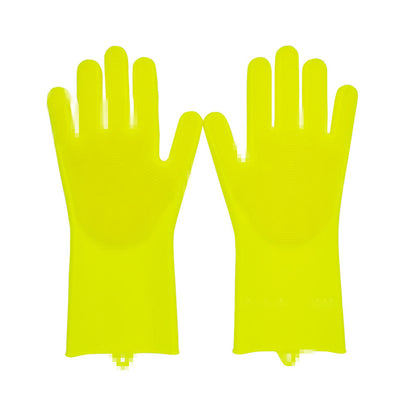 Multi-Purpose Silicone Cleaning Gloves | Dish & Pet Care