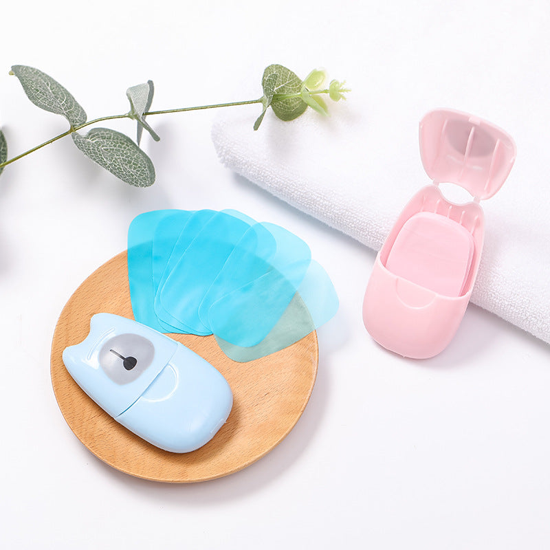 Portable Soap Paper Sheets – Disposable Hand Wash for Travel & Outdoor Use