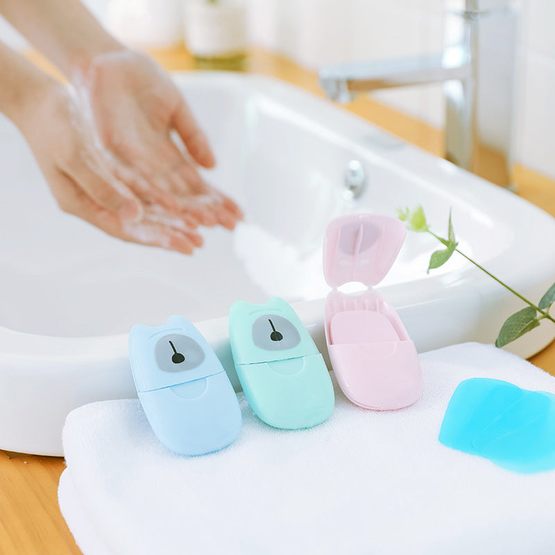 Portable Soap Paper Sheets – Disposable Hand Wash for Travel & Outdoor Use