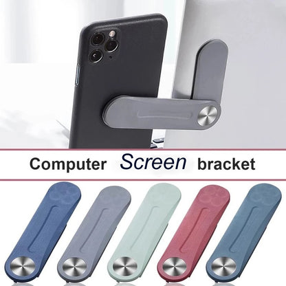 Magnetic Laptop Side Mount – Dual Screen Setup for Phones & Tablets