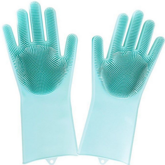 Multi-Purpose Silicone Cleaning Gloves | Dish & Pet Care