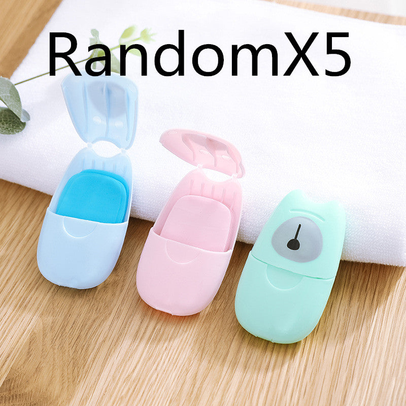 Portable Soap Paper Sheets – Disposable Hand Wash for Travel & Outdoor Use