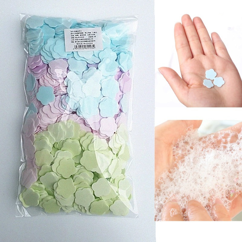 1000pcs Disinfecting Soap Paper Sheets – Portable Hand Wash for Travel & Outdoors
