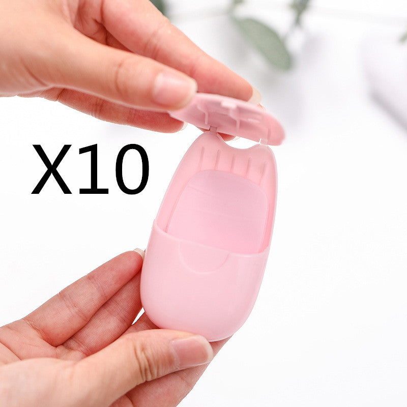 Portable Soap Paper Sheets – Disposable Hand Wash for Travel & Outdoor Use