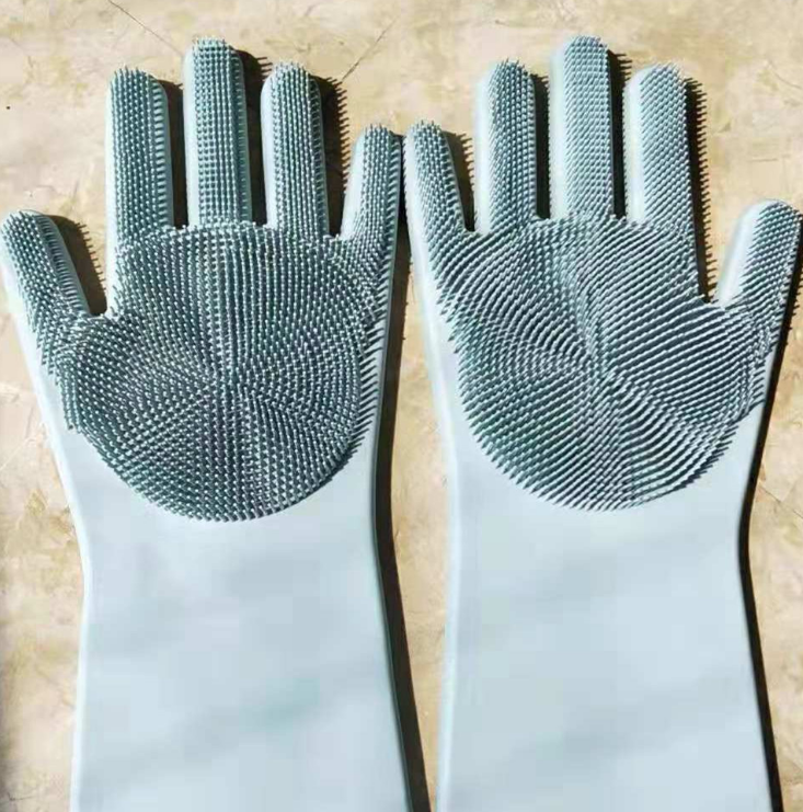 Multi-Purpose Silicone Cleaning Gloves | Dish & Pet Care