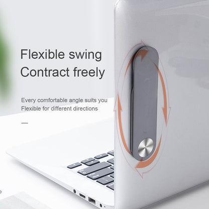 Magnetic Laptop Side Mount – Dual Screen Setup for Phones & Tablets