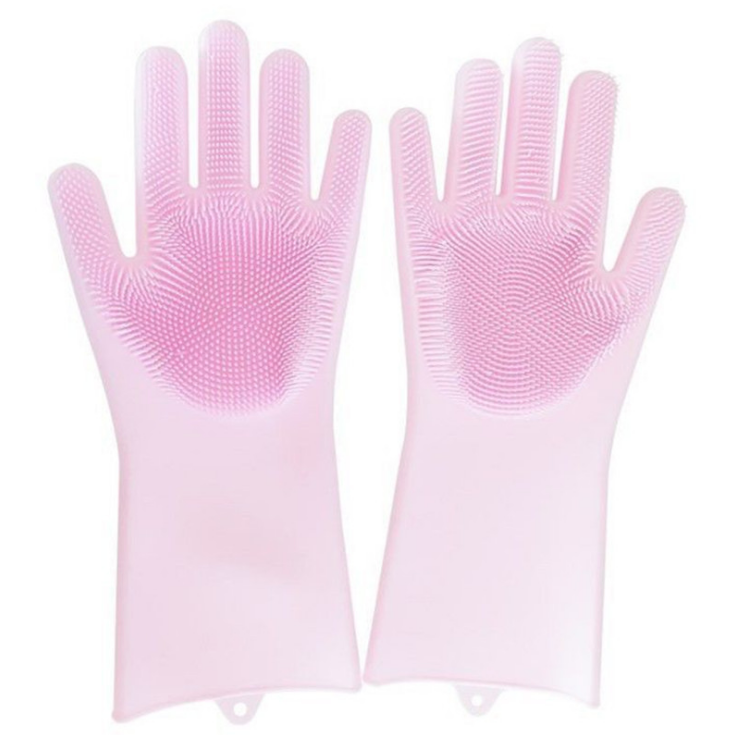 Multi-Purpose Silicone Cleaning Gloves | Dish & Pet Care