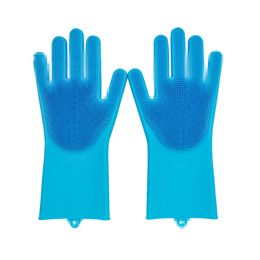 Multi-Purpose Silicone Cleaning Gloves | Dish & Pet Care