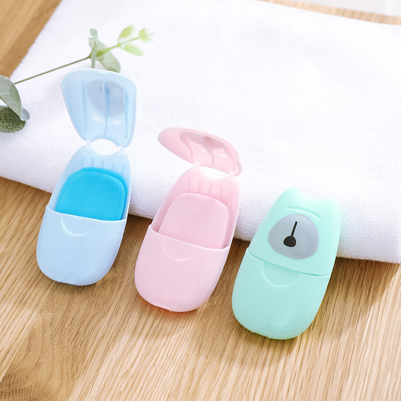 Portable Soap Paper Sheets – Disposable Hand Wash for Travel & Outdoor Use