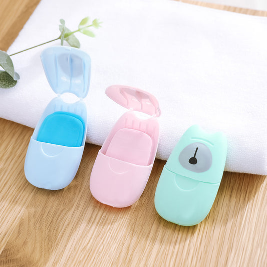 Portable Soap Paper Sheets – Disposable Hand Wash for Travel & Outdoor Use