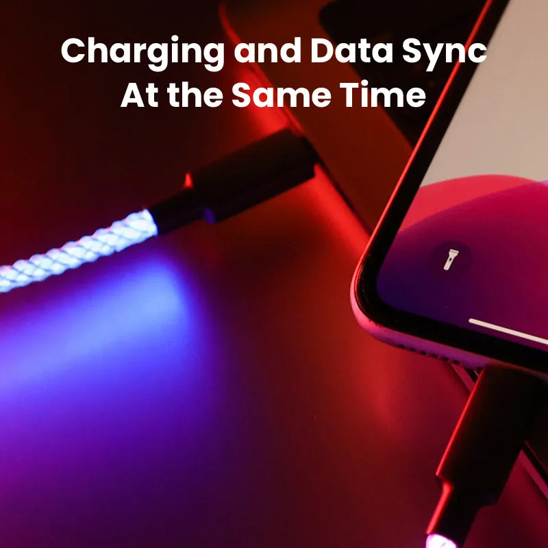 RGB Light Charging Cable – Fast, Durable, Stylish