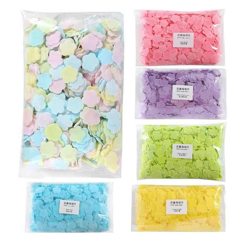 1000pcs Disinfecting Soap Paper Sheets – Portable Hand Wash for Travel & Outdoors