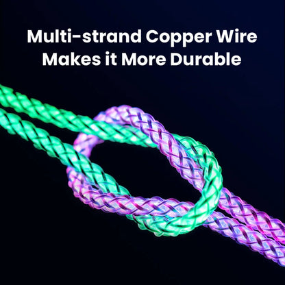 RGB Light Charging Cable – Fast, Durable, Stylish