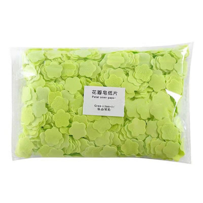 1000pcs Disinfecting Soap Paper Sheets – Portable Hand Wash for Travel & Outdoors